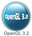 OpenGL 3.2 (Driver support scheduled for release in 2010)