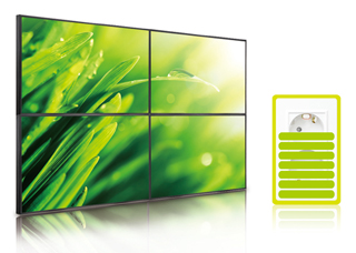 Eco-Friendly Display with LED Backlight