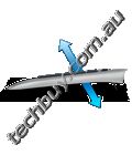 Adjustable tilt legs