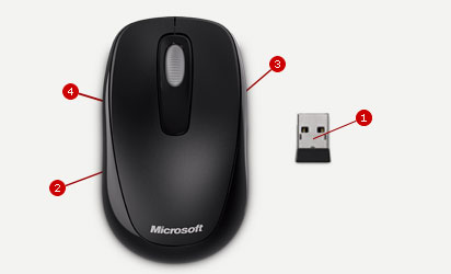 Microsoft Wireless Mobile Mouse 1000