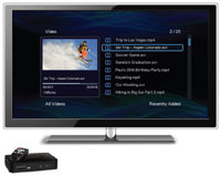 NTV350 product image tv with screenshot NTV350 product image tv with screenshot