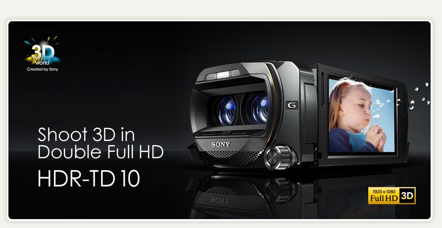 sony hdr td10