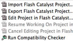 Roundtrip editing in Flash Catalyst