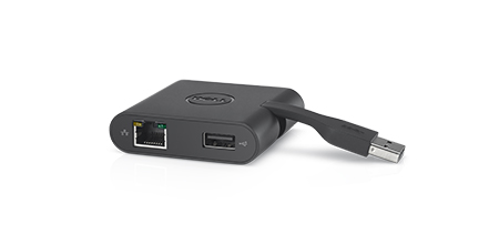 Dell Adapter  USB-C to HDMI/VGA/Ethernet/USB 3.0