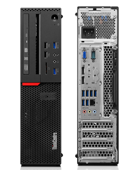 ThinkCentre M700 SFF Desktop front and back