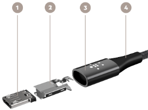 Aluminum casing and robust laser-welded connectors