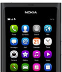 Nokia N9 smartphone with an AMOLED touch screen