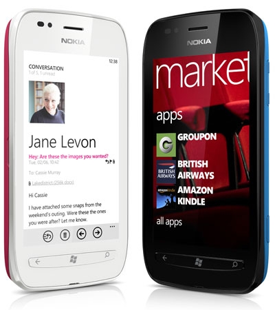 Nokia Lumia 710 with ClearBlack AMOLED display