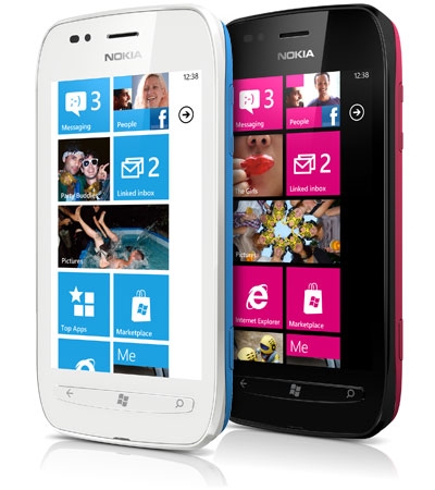 Nokia Lumia 710 with Windows Phone