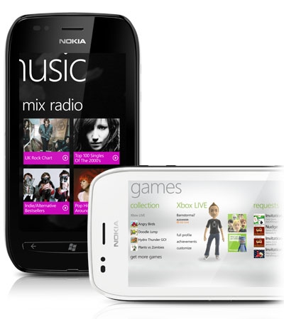 Nokia Lumia 710 with Xbox Live and Nokia Music