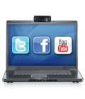 One-click to Facebook®