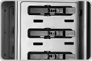 3 tool-less optical drive bays
