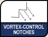 Vortex-Control Notches