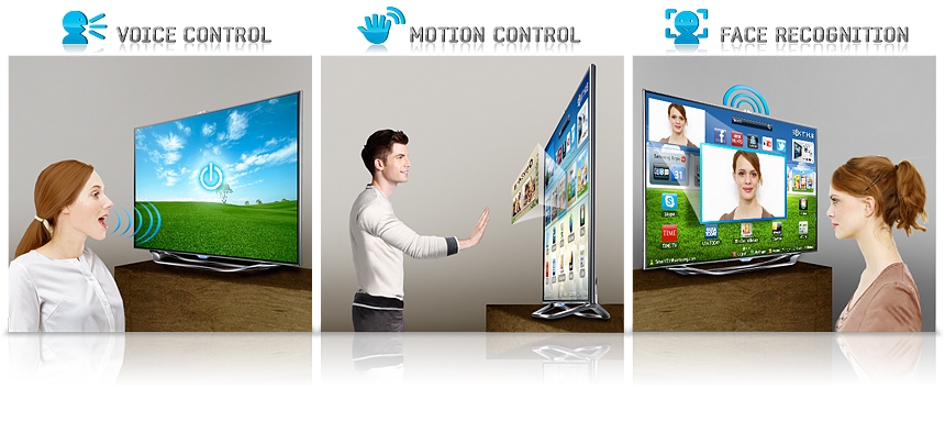 Intuitive interaction with voice and motion control