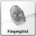 Fingerprint: Authentification via fingerprint for access protection 
