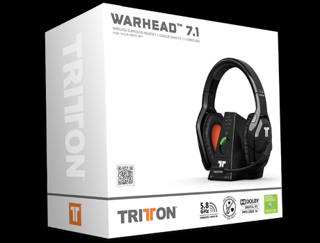 Warhead 7.1 Surround Headset for Xbox 360
