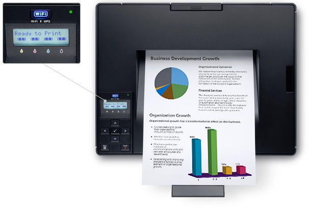 Dell C1760nw Color Printer - Simple to use and maintain