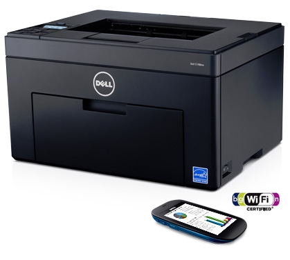 Dell C1760nw Color Printer - Efficiency comes naturally