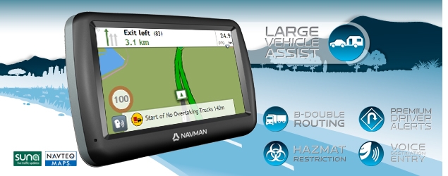 Navman Car GPS Navigator -  MYTRUCK - Banner