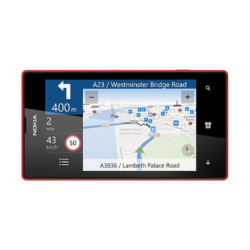 Lumia 520 HERE Maps
