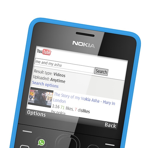 Nokia Asha 210 Xpress Browser