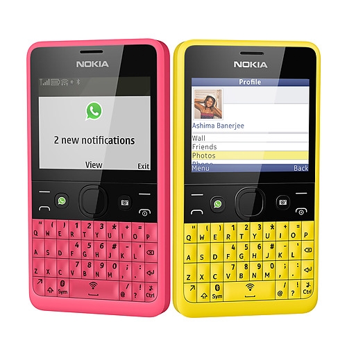 Nokia Asha 210 social
