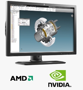 PCIe Gen3 workstation with AMD and NVIDIA graphics cards