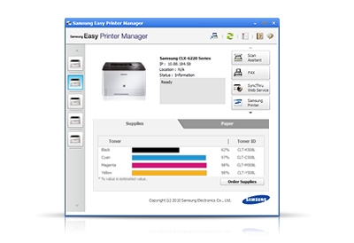 Monitor and manage your printer easily