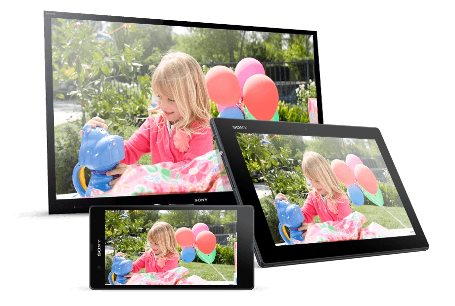 Take pictures with your Sony device, then upload to Play Memories to view on your tablet, smartphone or Sony TV.
