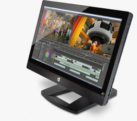 HP Z1 all-in-one with NVIDIA Quadro graphics