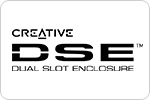 Creative Dual Slot Enclosure (DSE)