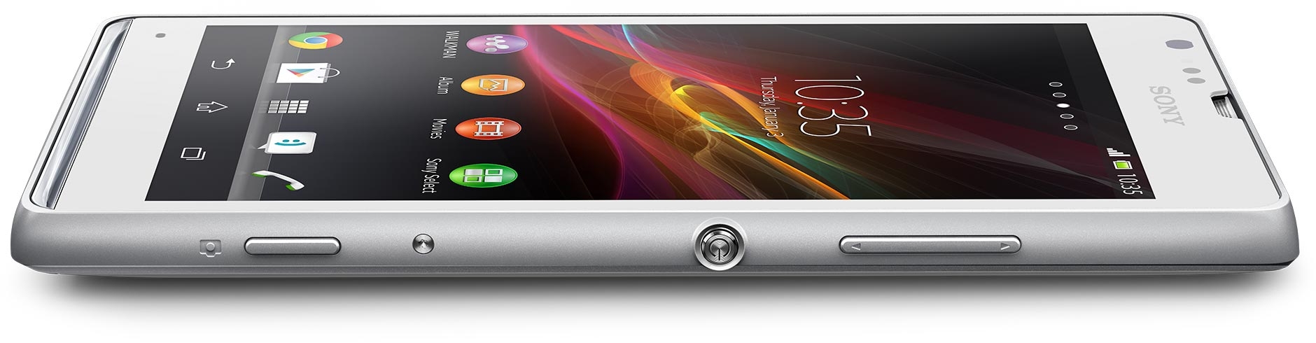 Discover the quality precision craftsmanship that the Xperia SP NFC Android smartphone offers.