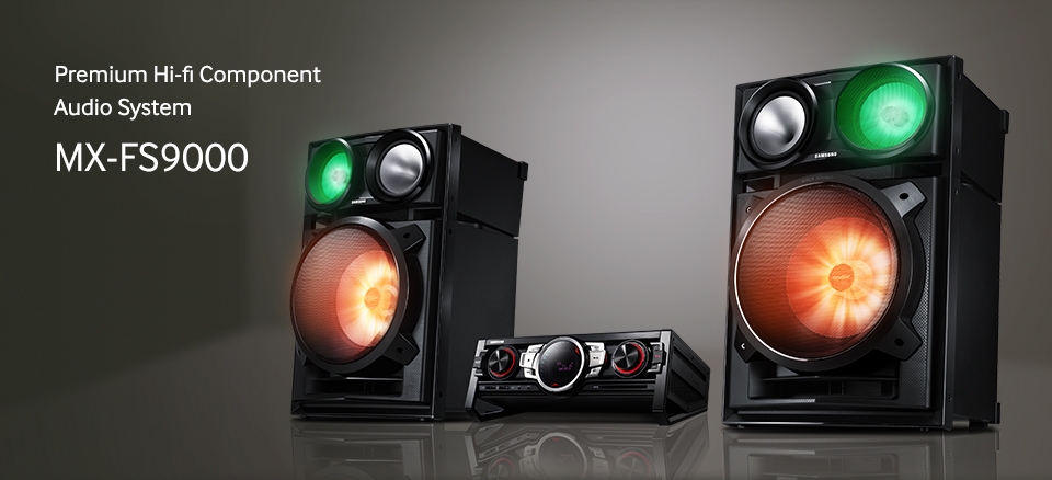 Premium Hi-fi Component Audio System MX-FS9000