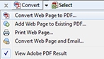 Convert HTML pages to PDF