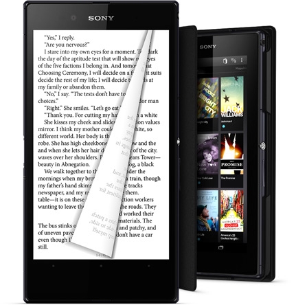 Offering 60% more screen than the standard smartphone, this big screen phone creates an amazing reading experience.