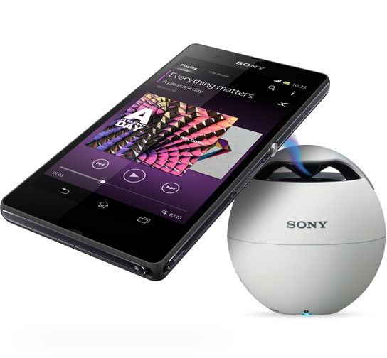 Go from phone to speaker in a single touch with your NFC Android smartphone from Sony.