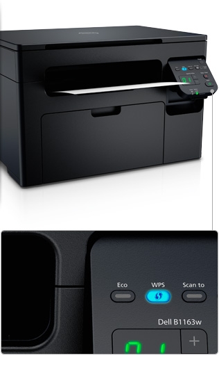 Dell B1163w Mono Laser Multifunction Printer - Deliver efficient, reliable performance