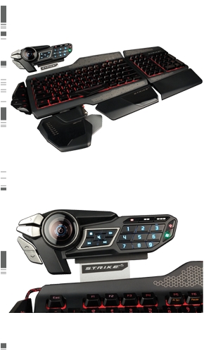 Mad Catz S.T.R.I.K.E. 5 Gaming Keyboard for PC