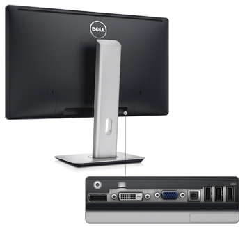 Dell 23 Monitor P2314H - Multiple connectivity options
