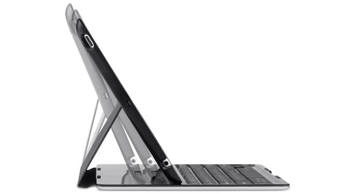 iPad case with keyboard at any angle