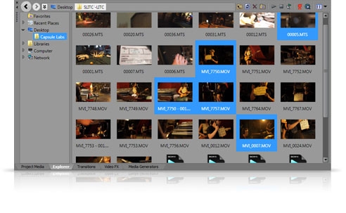 browse, select, and edit your video clips easily