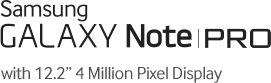 Samsung Galaxy NotePRO with 12.2