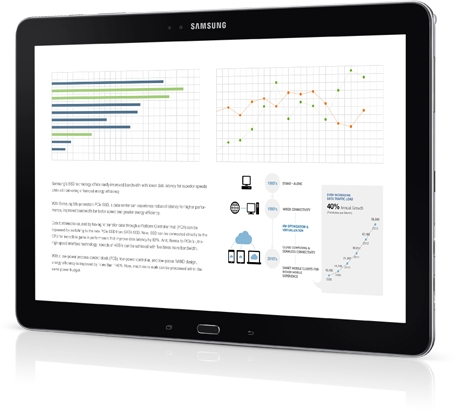 Samsung Galaxy NotePRO Black e-Meeting Simulation Image