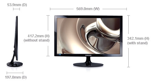 Dimension of S24D300H