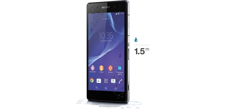 Use the super durable Xperia Z2 and its best phone camera to take underwater pictures and dive up to 1.5 metres.