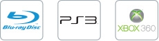 Support Blue ray PS3 and XBOX 360