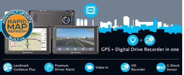 Navman Car GPS Navigator - MIVUE DRIVE LM - Banner