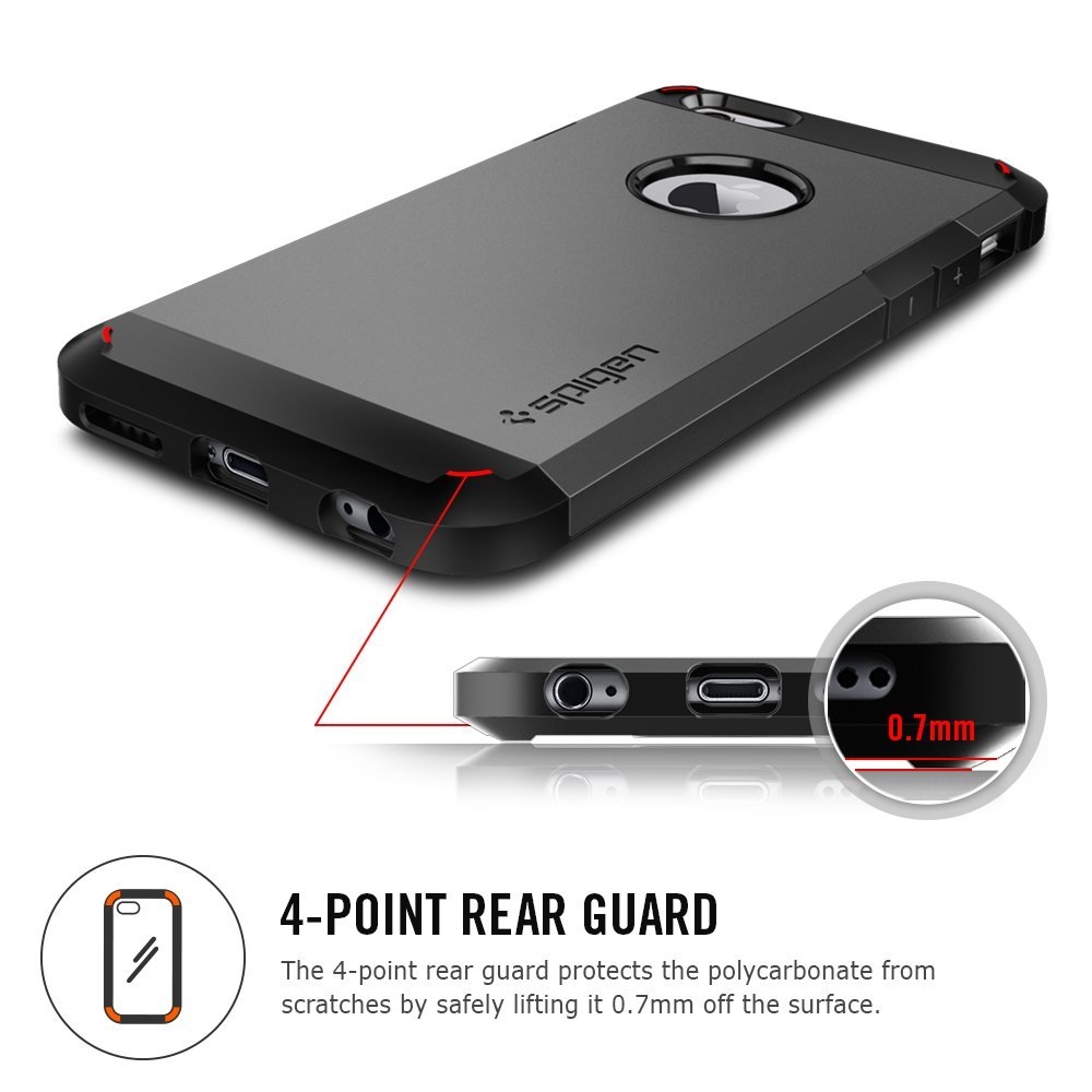 Spigen Tough Armor Case To Suit iPhone 6 Gunmetal (SGP11022) Techbuy Australia
