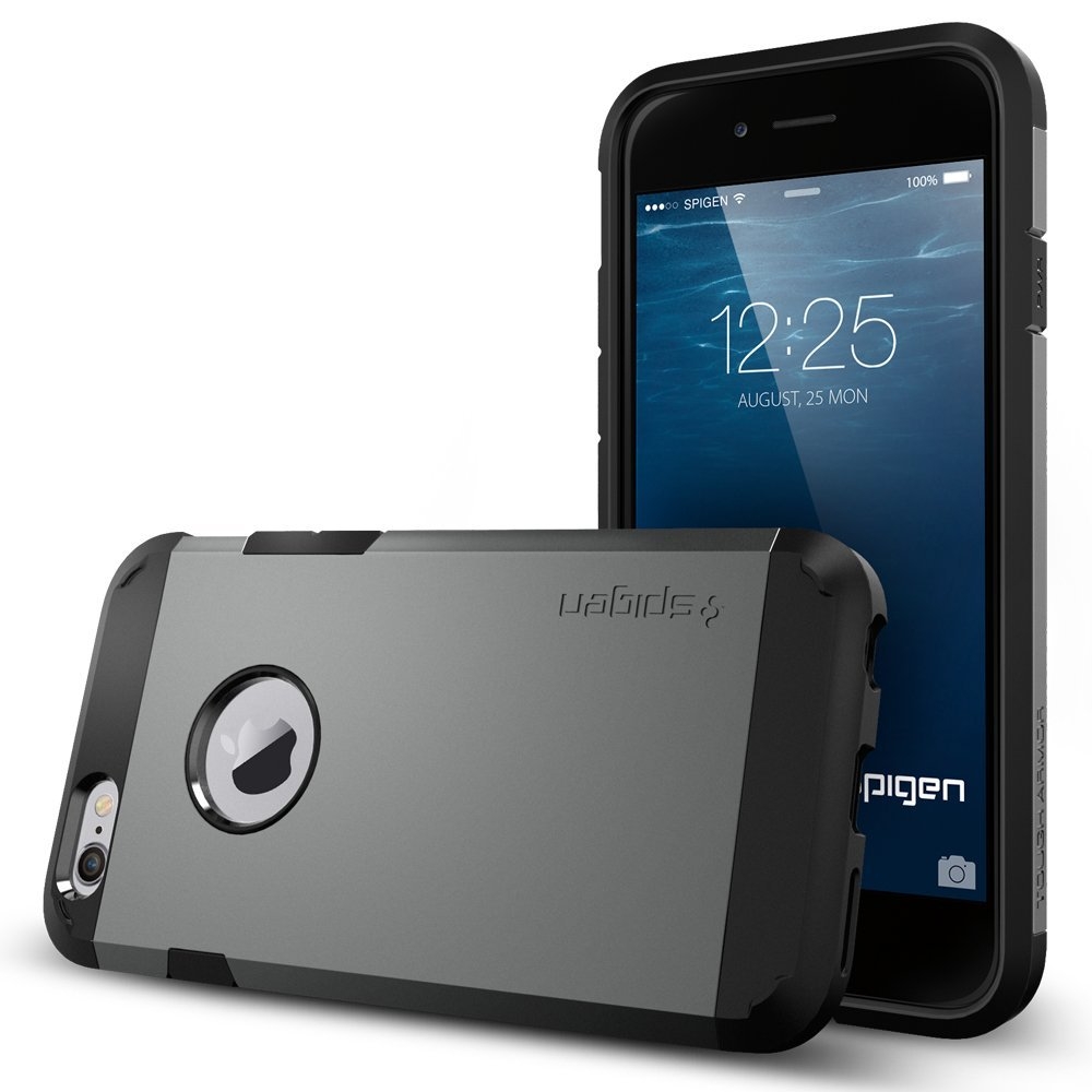 Spigen Tough Armor Case To Suit iPhone 6 Gunmetal (SGP11022) Techbuy Australia