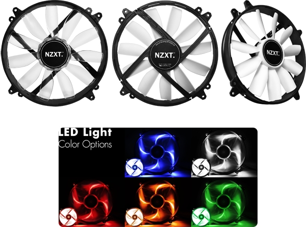 FZ 200mm High Performance LED Case Fan